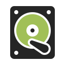 Hard drive icon – data recovery