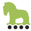 Trojan icon – spyware detection